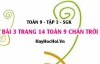 Bài 3 trang 14 Toán 9 tập 1 Chân trời sáng tạo SGK